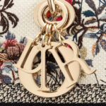 Christian Dior Mini Lady D-Lite Latte Multicolor For Women M0565ORWD_M941- 9.5 Inches/ 24 Cm