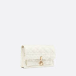 Christian Dior Miss Dior Chain Pouch Latte Bag For Women S0937ONMJ_M030- 7.5 Inches/ 19.5 Cm