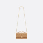 Christian Dior Miss Dior Mini Medium Tan Bag For Women S0980ONMJ_M53U- 8.5 Inches/ 21 Cm