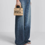 Christian Dior Mini Lady D-Lite Blue For Women M0500ORGO_M928- 6.5 Inches/ 17 Cm