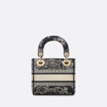 Christian Dior Mini Lady D-Lite Blue For Women M0500ORGO_M928- 6.5 Inches/ 17 Cm