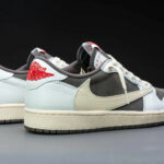 Jordan 1 Retro Low OG SP Travis Scott Reverse Mocha Grey For Men