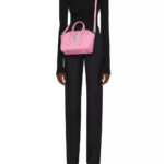 Givenchy Mini Antigona Lock Bag In Box Leather Bright Pink For Women 11.4 in/ 28.9 cm