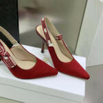 J'Adior Slingback Pump For Women Red 3.9in/10cm KCP867EFR_S34R