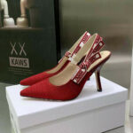 J'Adior Slingback Pump For Women Red 3.9in/10cm KCP867EFR_S34R
