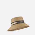 D-Bobby Large Brim Hat Yellow For Women 34DBP924G153_C160