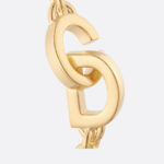 CD Lock Earrings Gold For Women E2315WOMMT_D300