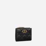 Caro Dahlia Wallet Black For Women S5173UWHC_M900 11.5cm/4.5 inch