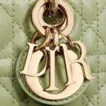 Medium Lady D-Joy Bag Ethereal Green Cannage For Women M0540ONGE_M73H