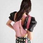 Re-Edition 2005 Raffia Bag Pink For Women 1BH204_2A2T_F0442_V_V9L