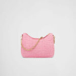 Re-Edition 2005 Raffia Bag Pink For Women 1BH204_2A2T_F0442_V_V9L