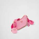 Re-Edition 2005 Raffia Bag Pink For Women 1BH204_2A2T_F0442_V_V9L