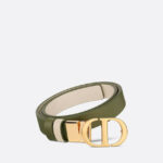 30 Montaigne Reversible Belt Green For Women, Women Belt B0178UWGA_M51E