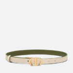 30 Montaigne Reversible Belt Green For Women, Women Belt B0178UWGA_M51E