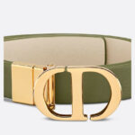 30 Montaigne Reversible Belt Green For Women, Women Belt B0178UWGA_M51E