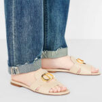 30 Montaigne Slide Beige For Women KCQ266VEA_S11U