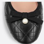 Christian Dior Ballet Flat Black For Women- KDB877CQC_S900