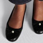 Christian Dior Ballet Flat Black For Women- KDB877CQC_S900