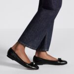 Christian Dior Ballet Flat Black For Women- KDB877CQC_S900