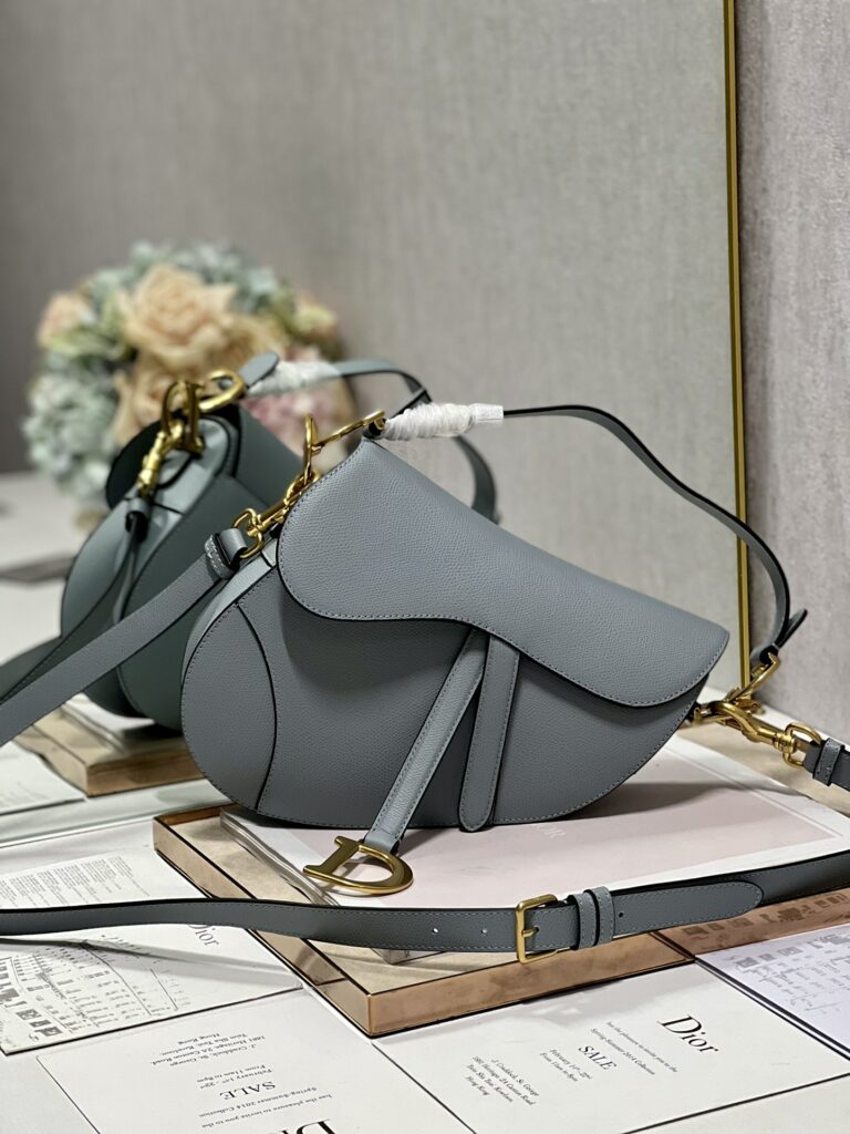 Christian Dior Saddle Bag With Strap