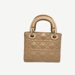 Christian Dior Mini Lady Bag Beige For Women 6.5in/17cm