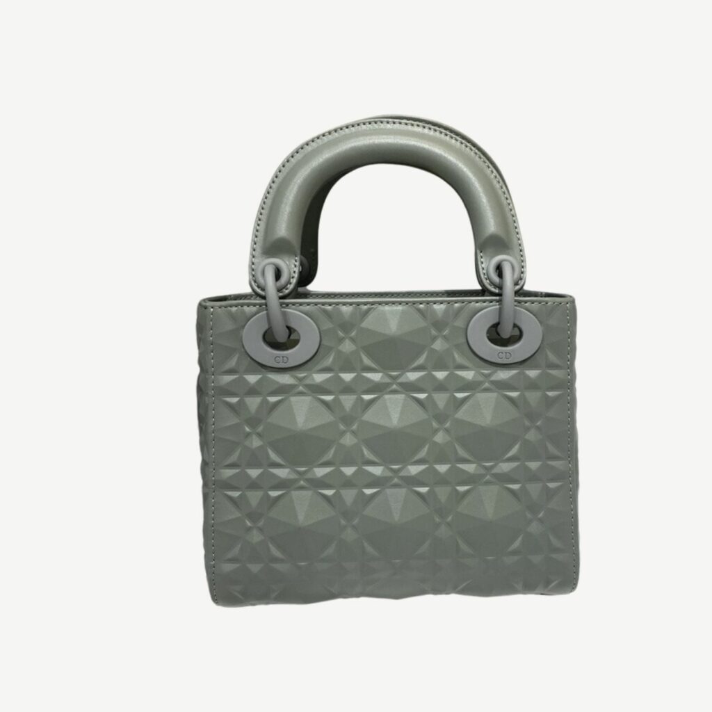 Christian Dior Mini Lady Bag Grey