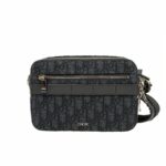 Christian Dior Safari Messenger Bag Black For Women‎ 8.6in/22cm CD 1ESPO206YKY_H10E