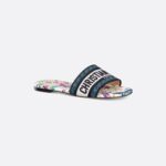 Christian Dior Dway Slide White Multicolor For Women - KCQ209TFA_S43L