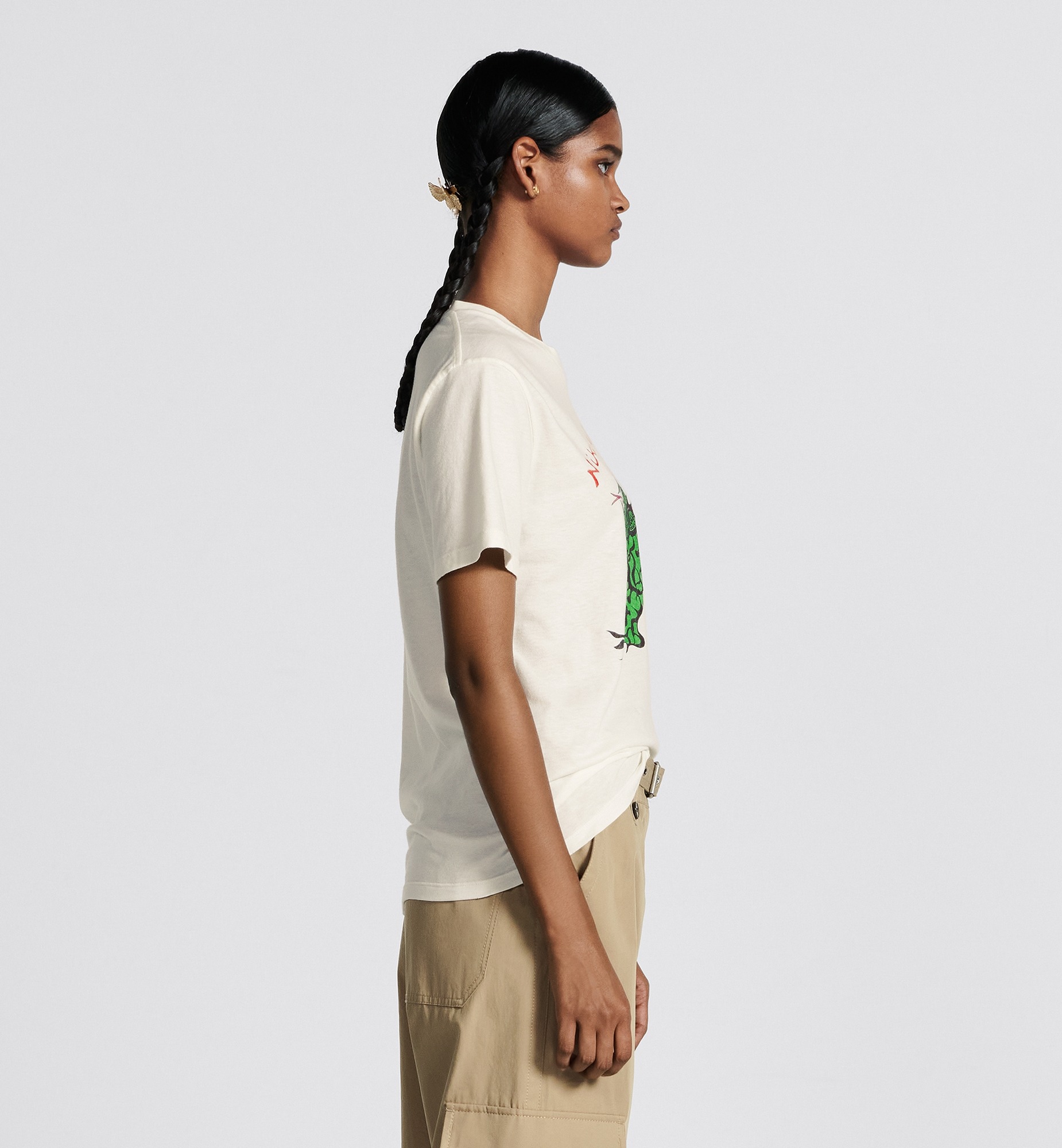Christian Dior T-Shirt White For Women - 413T09A4519_X0200