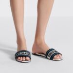 Christian Dior Dway Slide White Multicolor For Women - KCQ209TFA_S43L