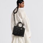 Christian Dior Small Dior Book Tote Bag Black For Women M1325OWHP_M900 - 26.5 Cm/ 10.5 Inches