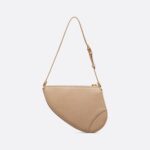 Christian Dior Saddle Rodeo Pouch Biscuit For Women S5909CCEH_M55U - 20 Cm/ 8 Inches