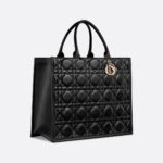 Christian Dior Large Dior Book Tote Bag Black For Women M1323OWHP_M900 - 41.5 Cm/ 16.5 Inches