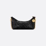 Christian Dior Diorstar Hobo Bag With Chain Bag Black For Women S3202UNIO_M900- 28.5 Cm/ 11 Inches