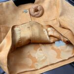 Chanel Pocket Short Coats Jacket Brown For Women