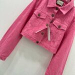 Gucci Jumbo GG Jacket Pink For Women