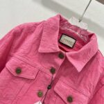 Gucci Jumbo GG Jacket Pink For Women