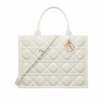 Christian Dior Medium Dior Book Tote Bag Latte For Women M1324OWHP_M030 - 36.5 Cm/ 14.5 Inches
