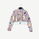 Chanel Printed Denim Suit Multicolor For Women