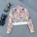 Chanel Printed Denim Suit Multicolor For Women
