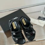 Chanel Sandals Black For Women