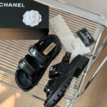 Chanel Sandals Black For Women
