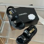 Chanel Sandals Black For Women