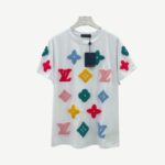 Louis Vuitton Short Sleeved T-Shirt White For Women