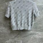Gucci Short Sleeves T-Shirt Grey For Women
