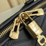 Louis Vuitton Speedy Bandouliere 20 Black For Women 8 in/20.5cm