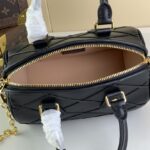 Louis Vuitton Speedy Bandouliere 20 Black For Women 8 in/20.5cm