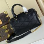 Louis Vuitton Speedy Bandouliere 20 Black For Women 8 in/20.5cm