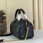 Louis Vuitton Speedy Bandouliere 20 Black For Women 8 in/20.5cm