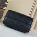 Louis Vuitton Speedy Bandouliere 20 Black For Women 8 in/20.5cm